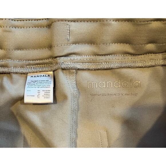 Mandala womens grey scrub pants, small - Picture 2 of 3